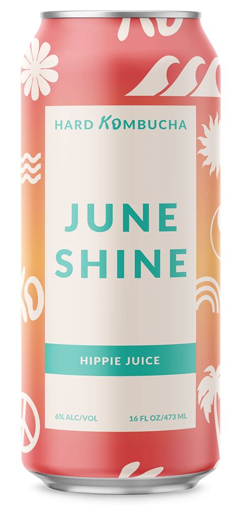 hippie juice juneshine|JuneShine Hard Kombucha